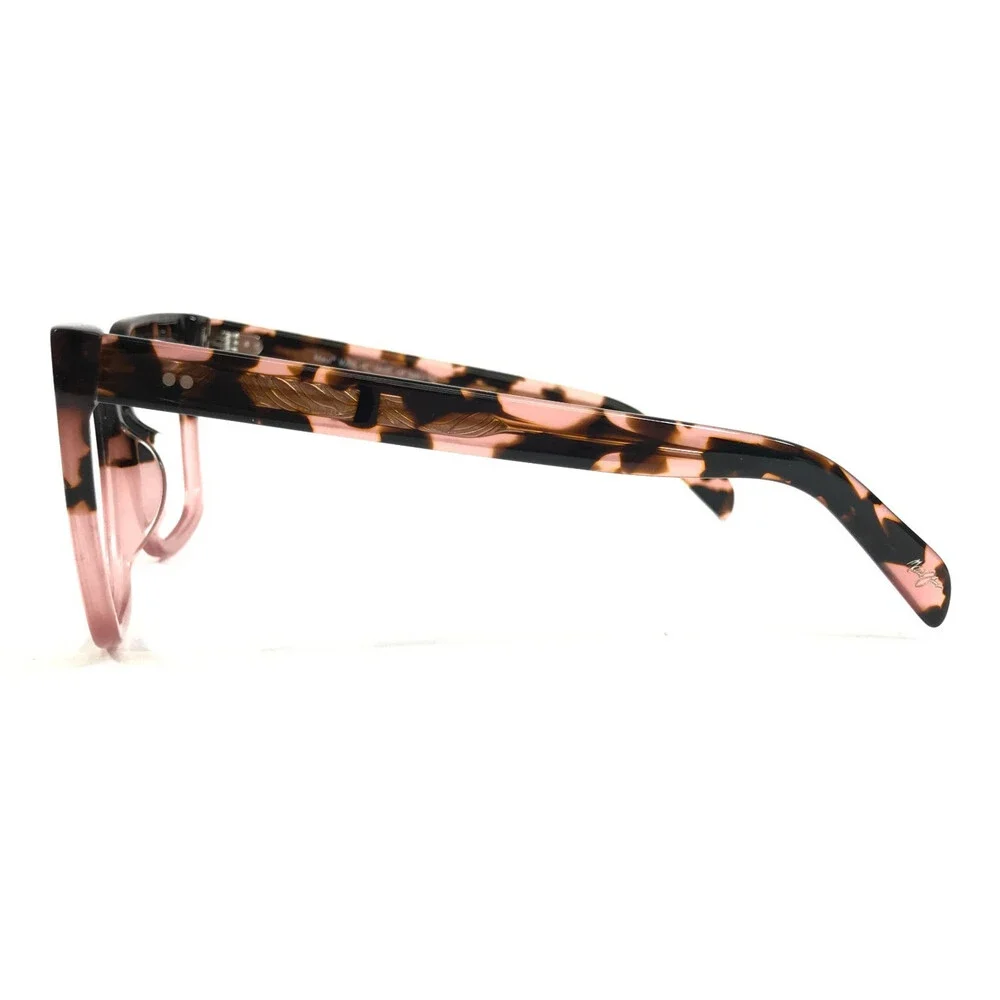 Maui Jim Eyeglasses Frames ROOFTOPS MJ898-09 Pink Tortoise Full Rim 54-20-145